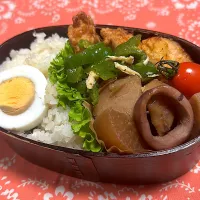 鯛めしととり天のお弁当|roroさん