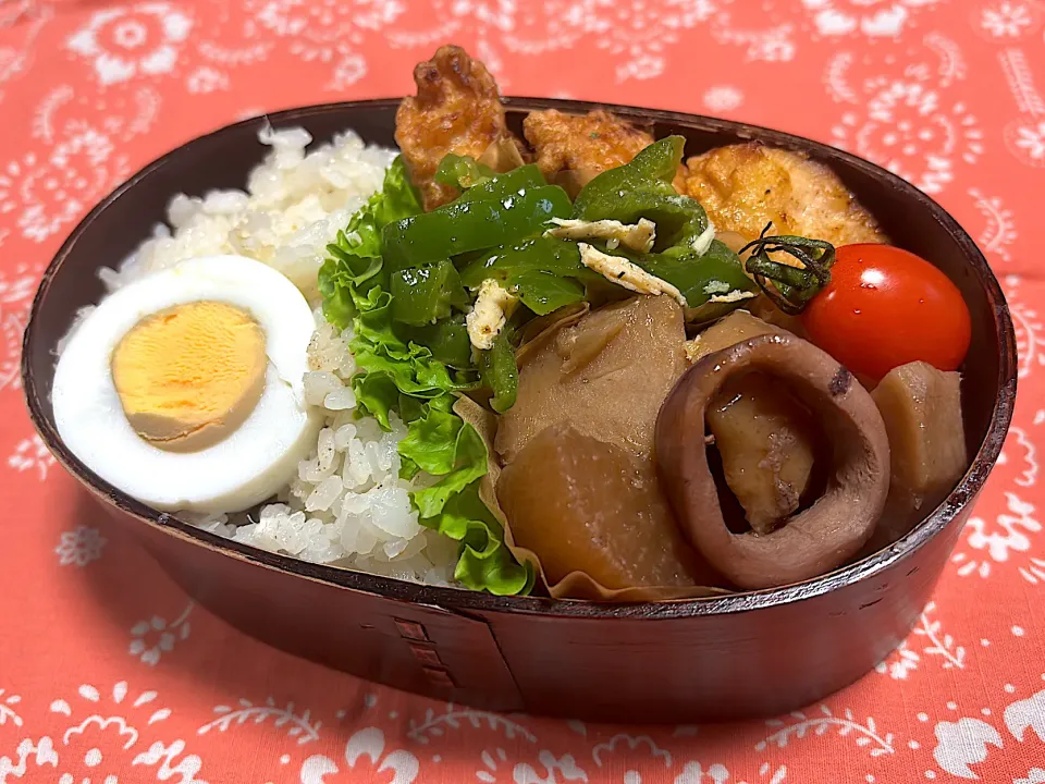 鯛めしととり天のお弁当|roroさん