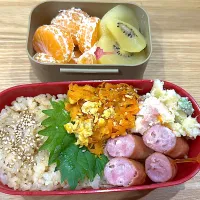 にんじんしりしり弁当|けいこさん