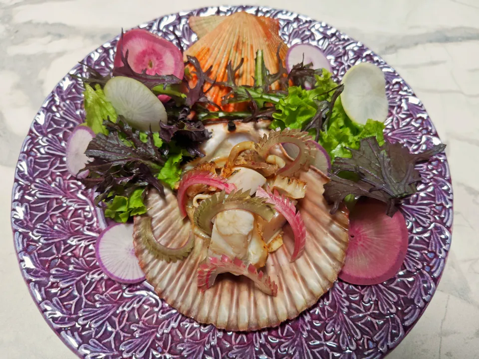 ヒオウギ貝サラダ|foodanalystＭＩＫＩさん