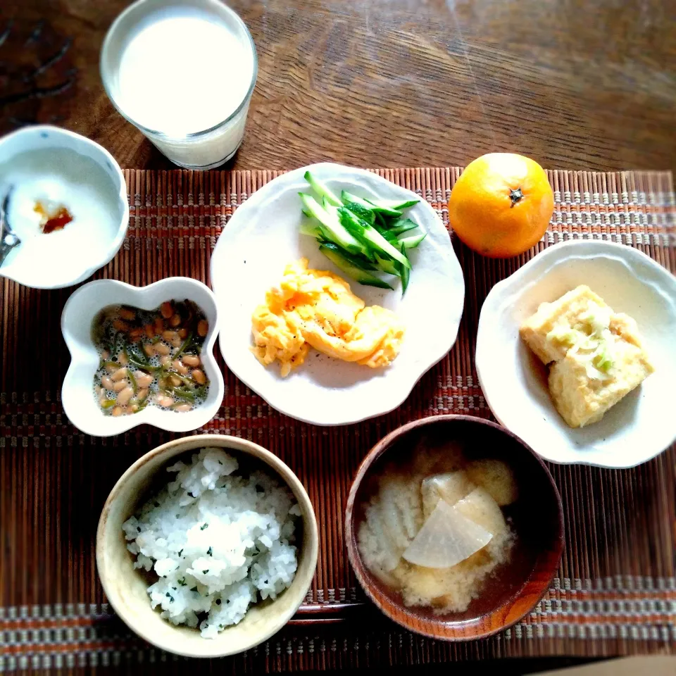 朝ごはん🌅！|まめころさん