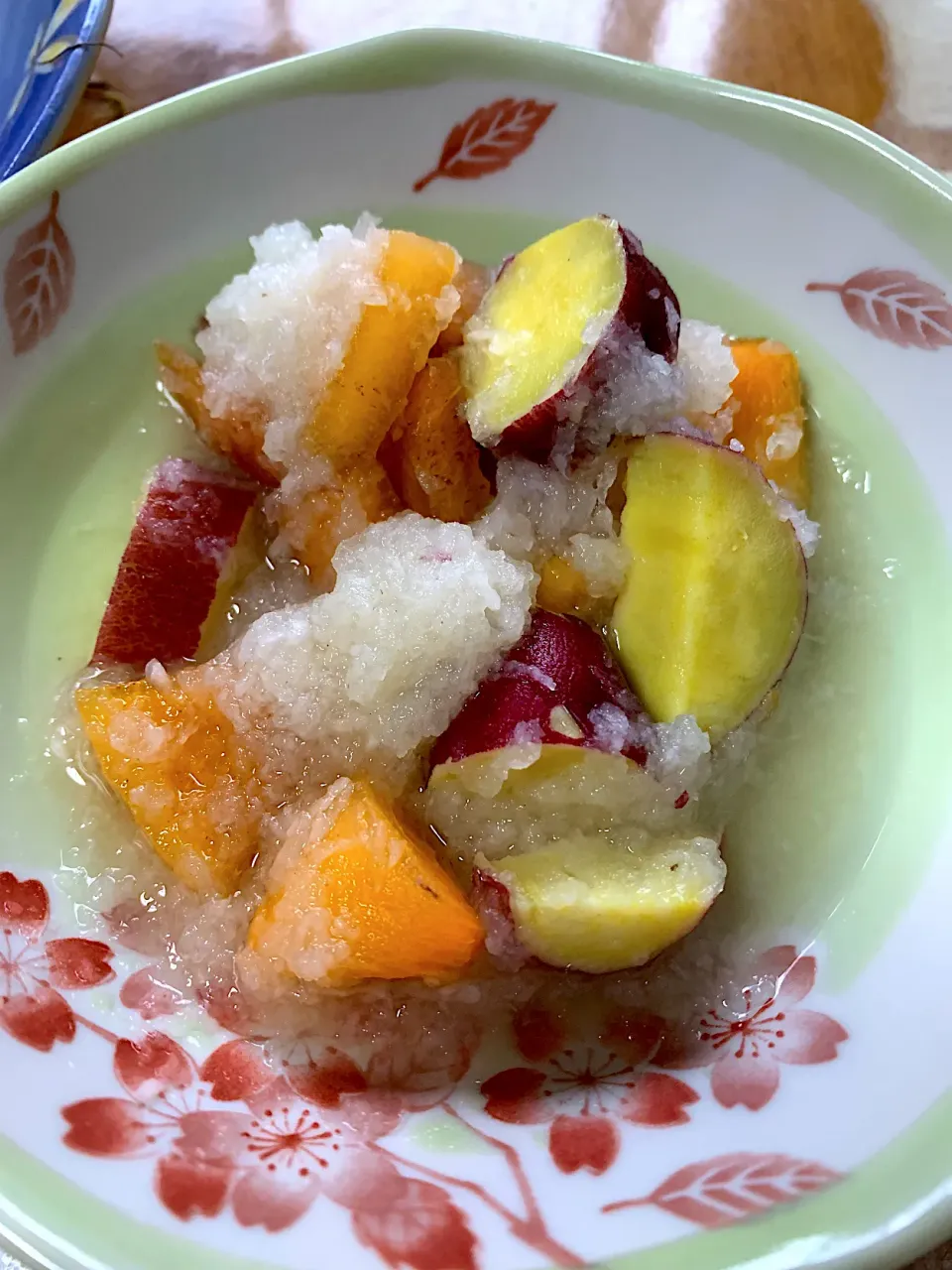 柿とさつま芋のさっぱりおろし和え|葉子さん