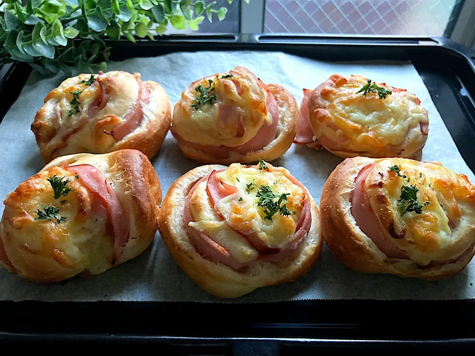 ＊ハムマヨチーズパン＊|＊抹茶＊さん