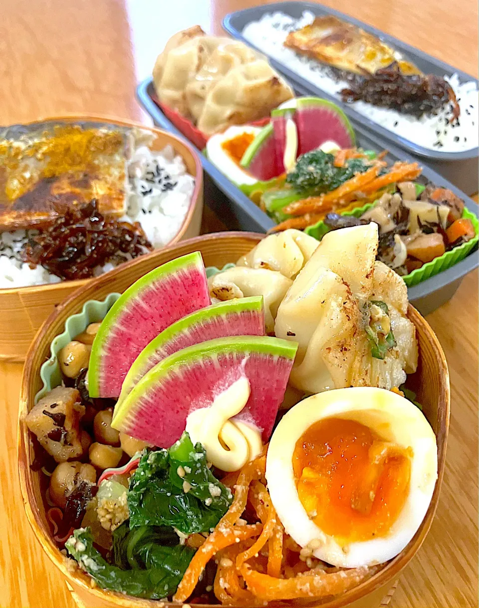 家族お弁当🍱✌︎(๑˃̶͈̀◡︎˂̶͈́๑)✌︎ ❤️|ふみぃさん