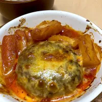 単身赴任中の男飯(ハンバーグ)|おおもりの星さん