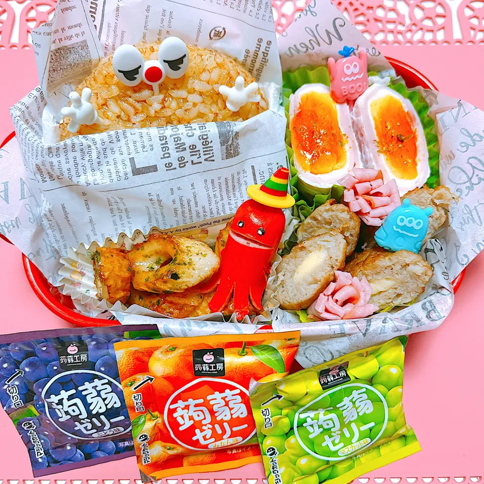 ライスバーガーお弁当🍱|miyurumoさん