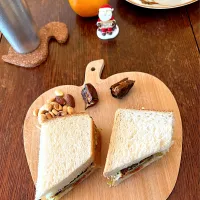 朝ごはん♯オムレツサンド|小松菜さん