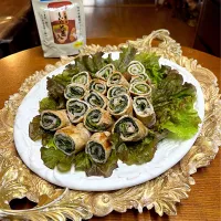 豚巻きサニーレタス🥬しいたけ茶|henryさん