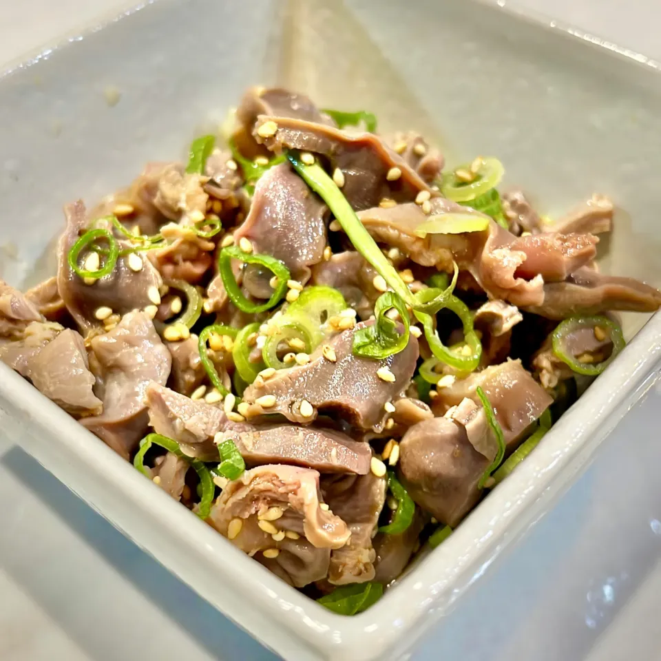 砂ずりポン酢|ぎんさん