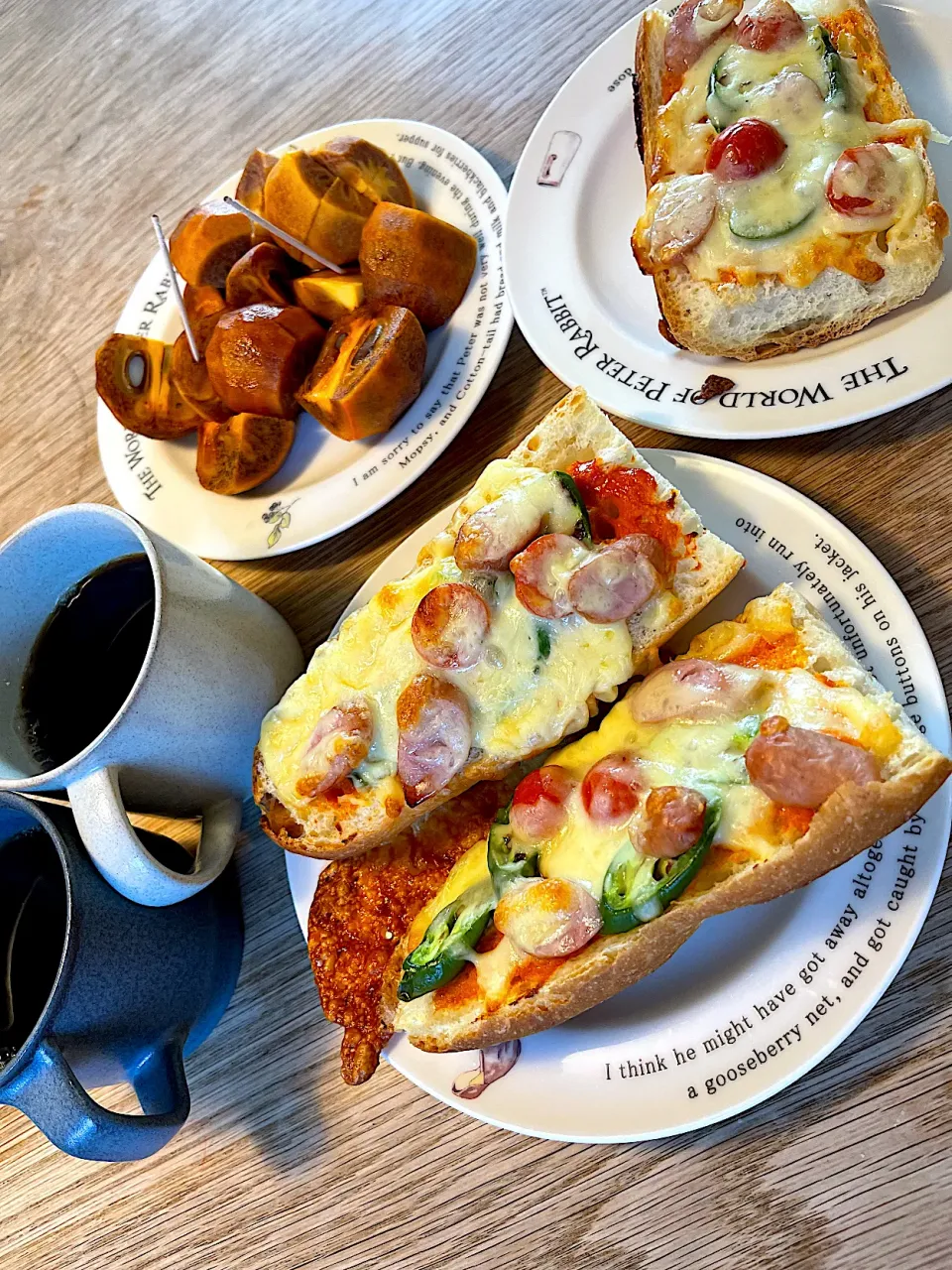 フランスパンピザ|春 来るさん