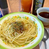 ペペロンチーノ　ドリンクバー付き500円サイゼリヤ|あべたかひろさん