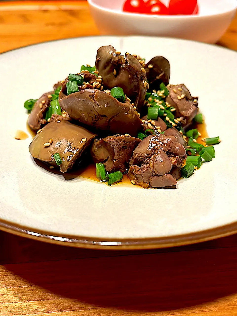 鶏レバーの生姜煮|おさかなさん