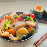 「牛すじ入りおでん🍢」