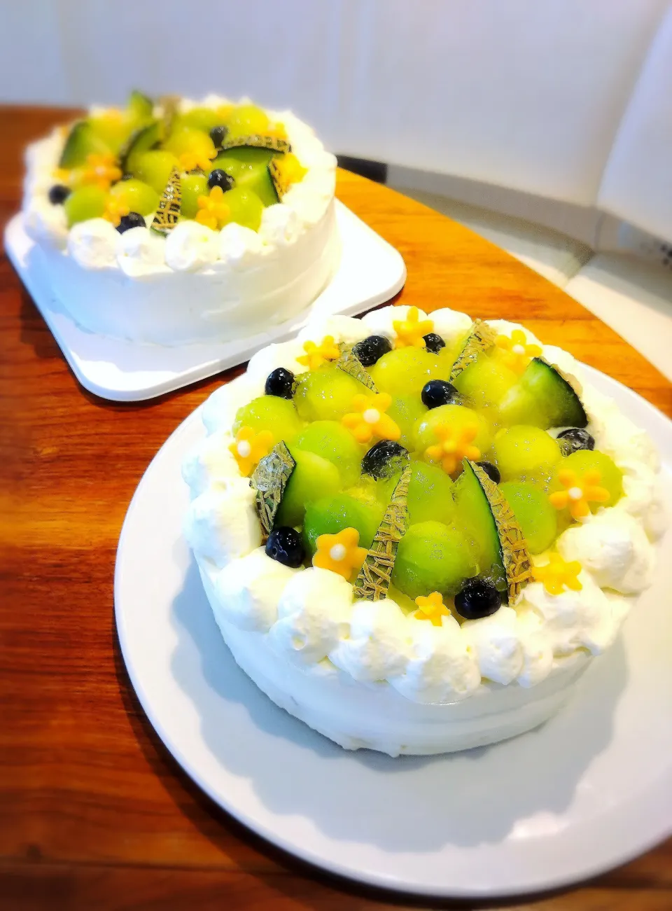 メロンのショートケーキ|Ikuyo Hasegawaさん