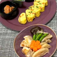 鶏と平茸のうま煮