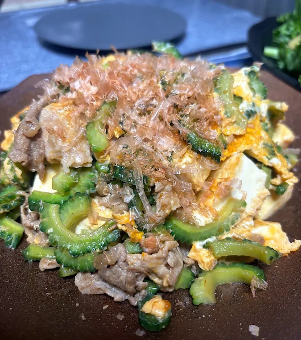 ゴーヤーチャンプルー☺️無性に食べたくなる味です✨|kuulei-tkrmmさん