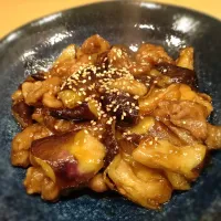 なすと豚こまのポン酢炒め| ともさん