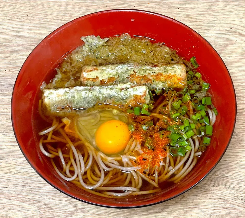 ちくわ天そば|銀蔵じいちゃんさん