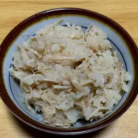 えのきの炊き込みご飯|料理好きなじいさまさん