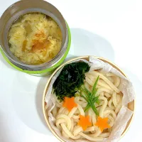 とろり餡かけうどん×JK弁当