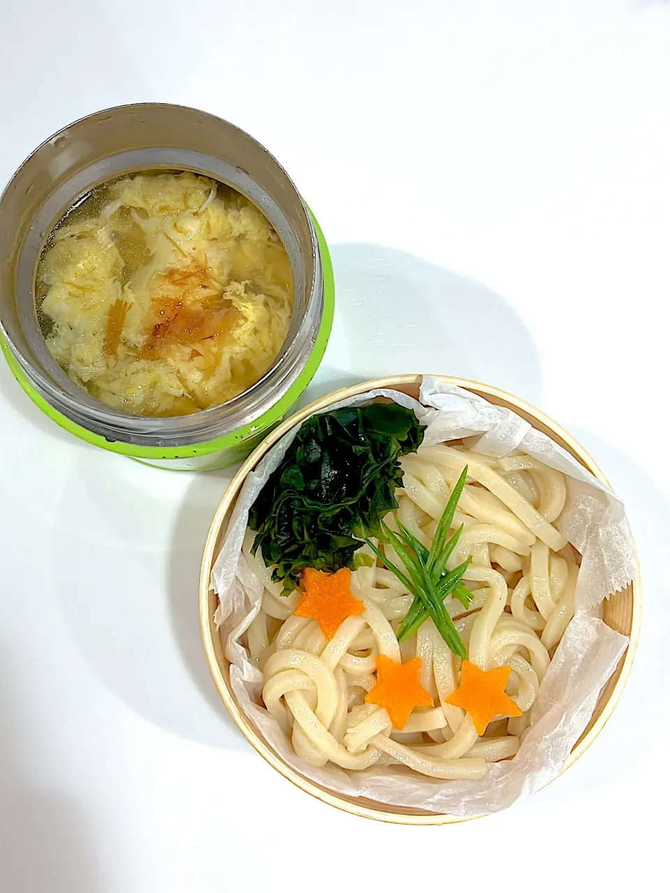 とろり餡かけうどん×JK弁当|かなんさん