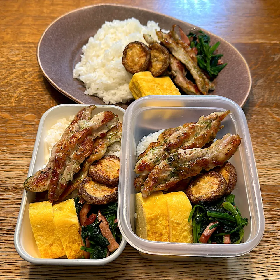 次男氏置き弁、三男氏&高校生弁当|tenoaさん