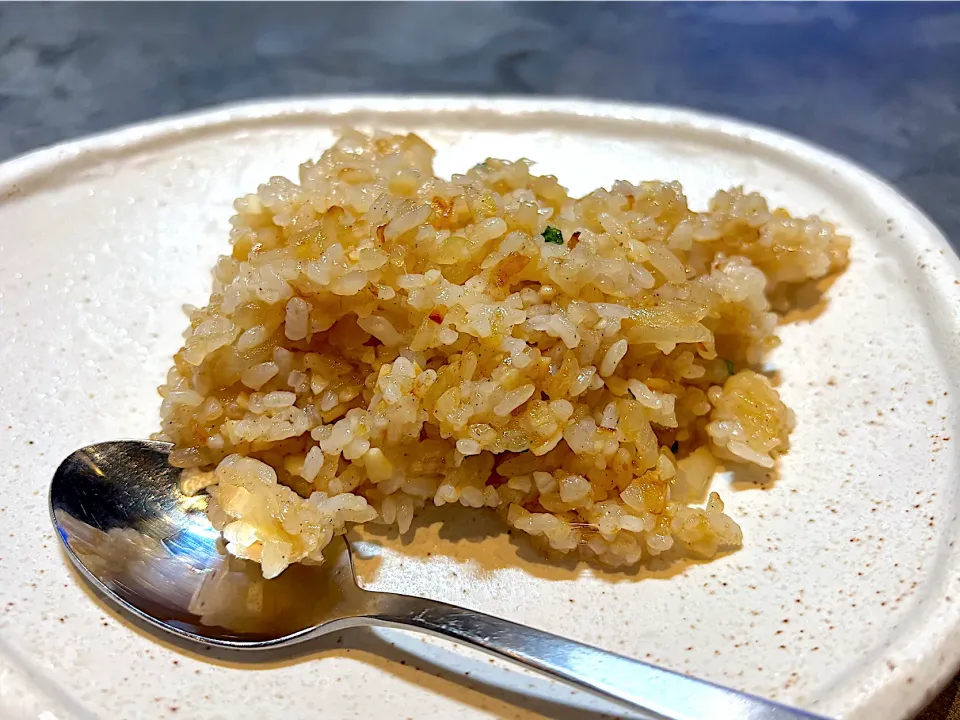 ⑦11月19日・［鉄板焼き🍖］・ガーリックライス😊✨|山勝さん