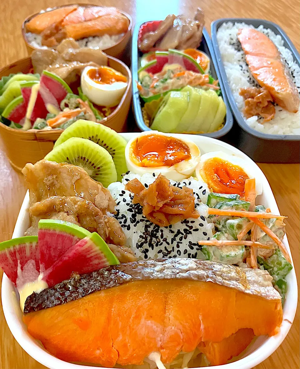 家族お弁当🍱❀︎.(*´▽︎`*)❀︎.❤️|ふみぃさん