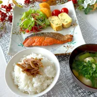 初東京米でブランチ