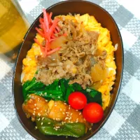牛丼弁当|ルルさん