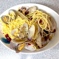 ボンゴレスパゲッティ|あしゃみさん