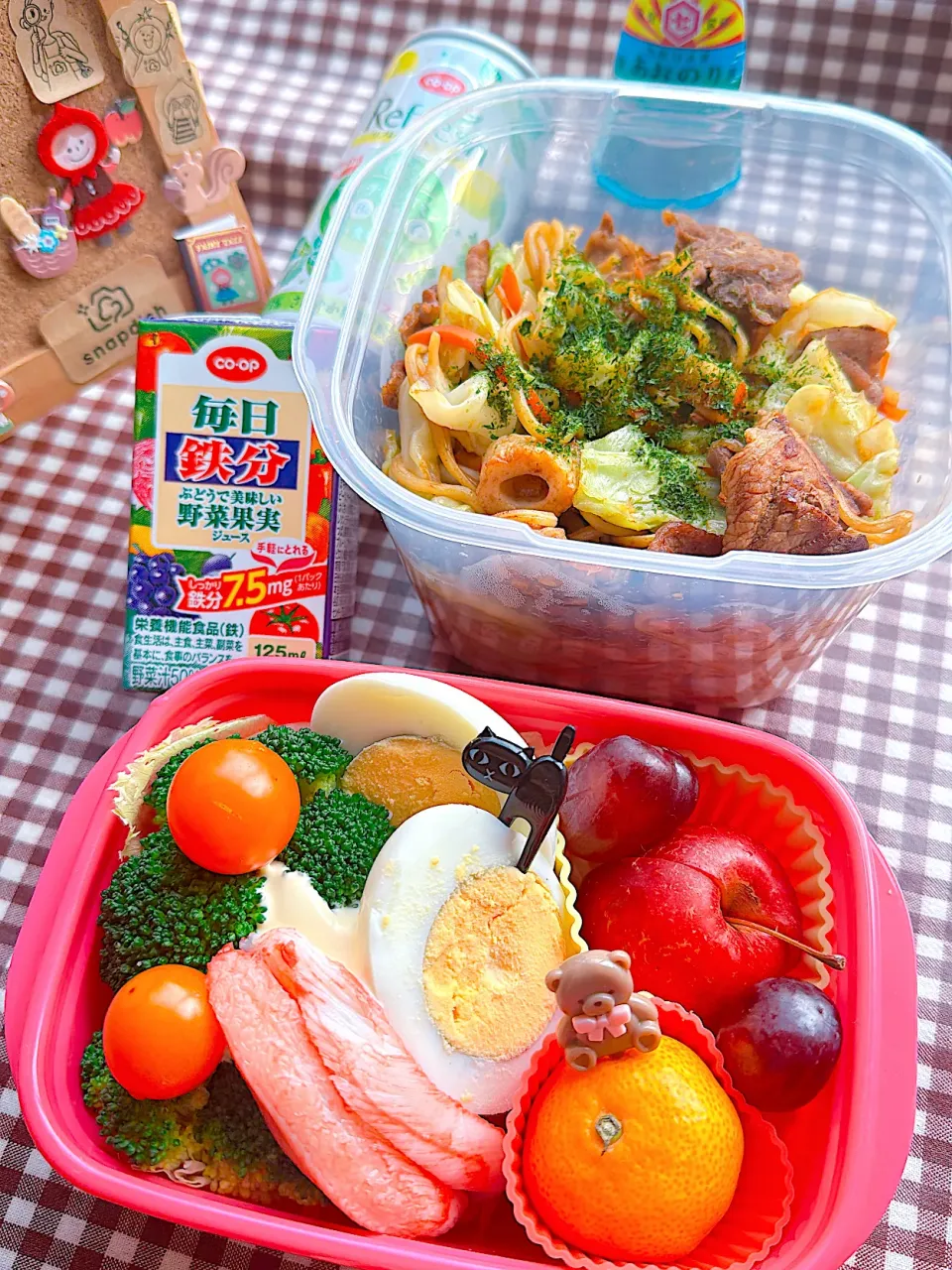 2025/11/20(木) 野菜サラダ&焼きそば弁当|Blueberry🫐さん