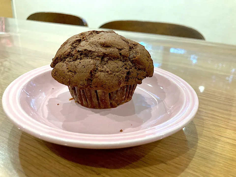 卵・乳製品・砂糖なし♡ココアと自家製柚ジャムのマフィン|みよさん