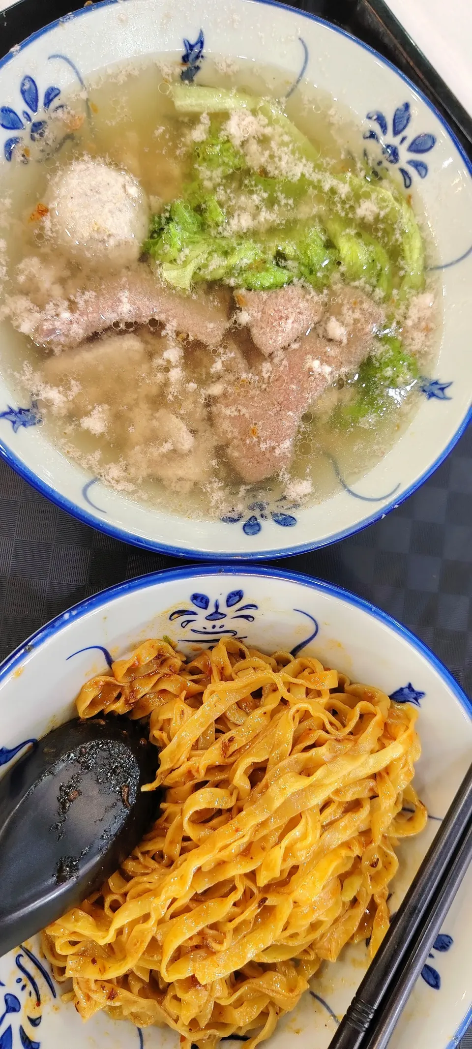 Lunch meepok pig liver minced pork soup 😋🤤😍🐽|🍒lynnlicious🍒さん