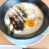 黒鶏ラーメン　焦がしにんにく|れりさん