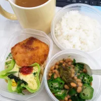 職場でも！　ネバネバ弁当|もりぞうさん