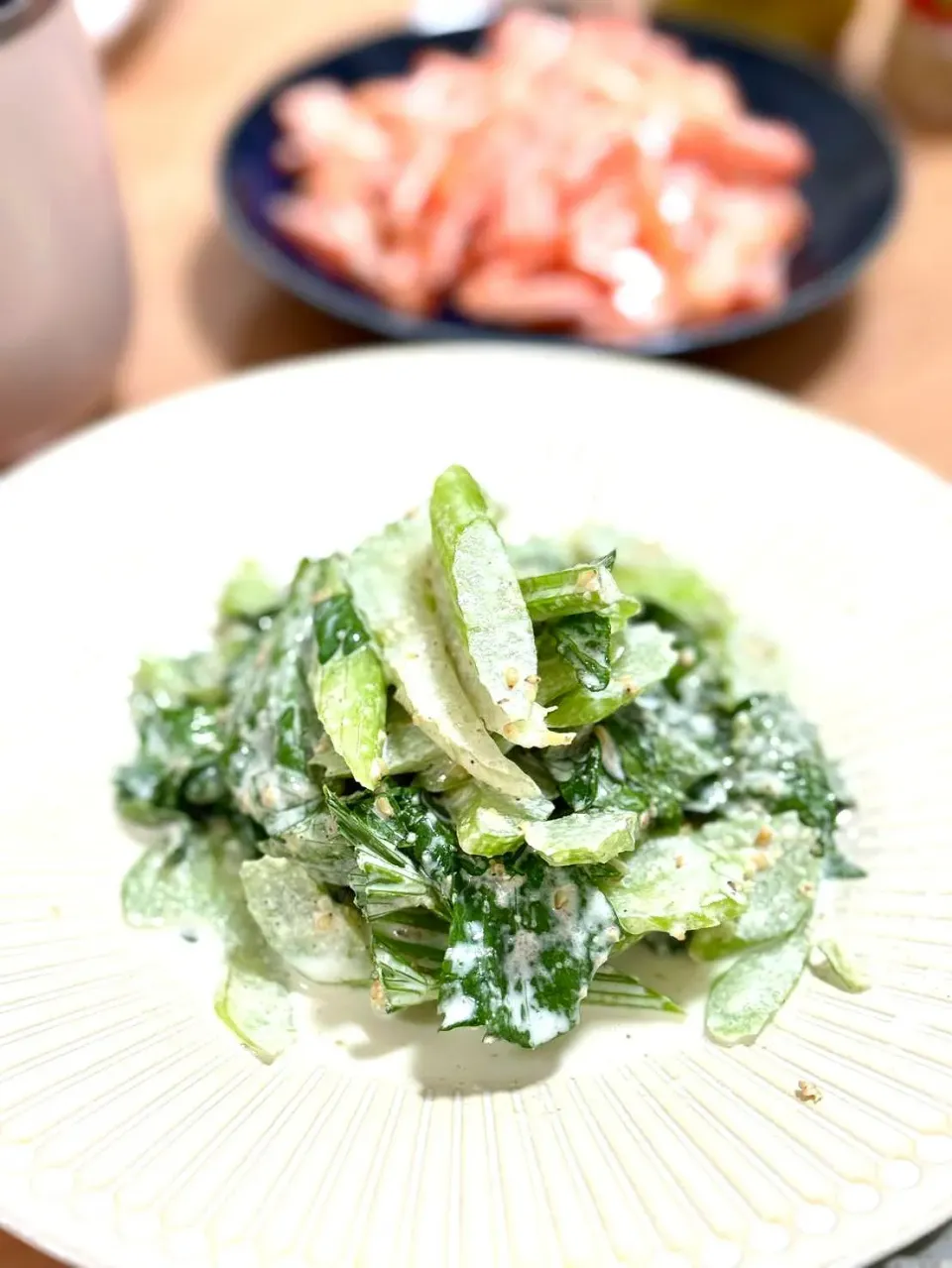 セロリのゴママヨ|あやもこさん