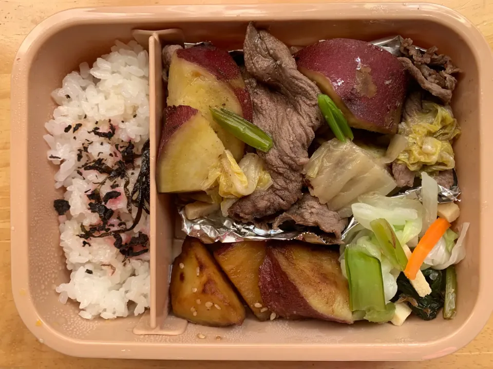 さつまいも尽くしのお弁当|そらまめさん