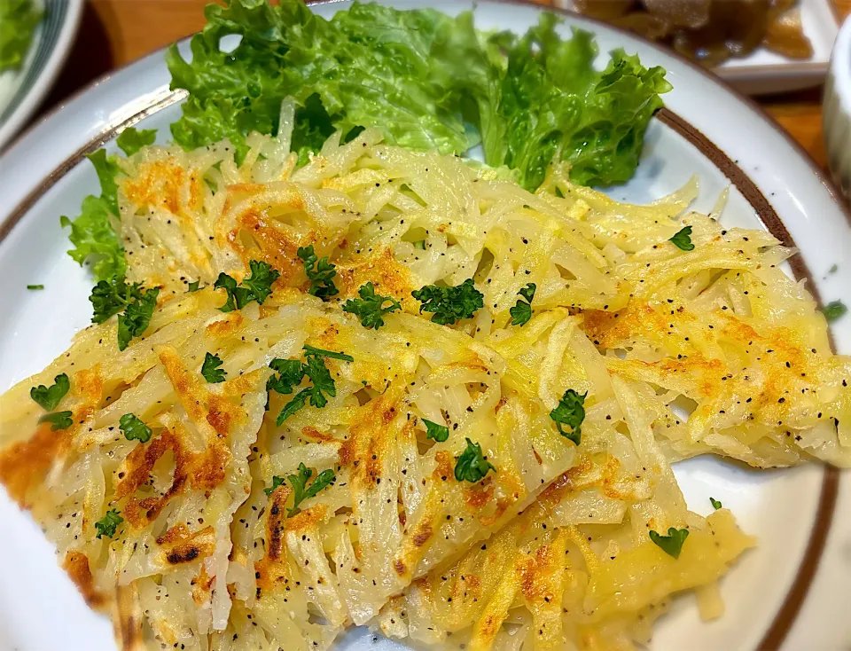 ジャガイモのチーズガレット|じゅんさんさん