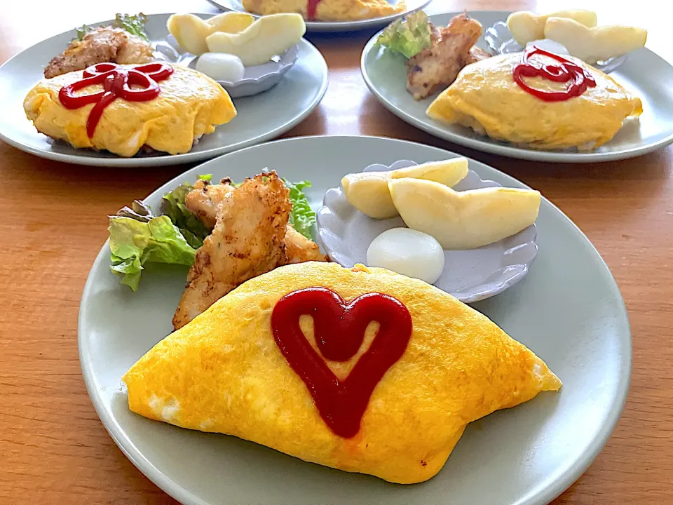 ＊オムライスプレート♡＊|＊抹茶＊さん