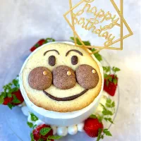 アンパンマンケーキ|富士子🍒🐰🍓さん