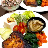 サワラの味噌漬け焼きワンプレート|あやめもちもちさん