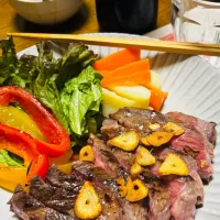 低温調理の柔らかステーキ🥩🍴|ちはるさん