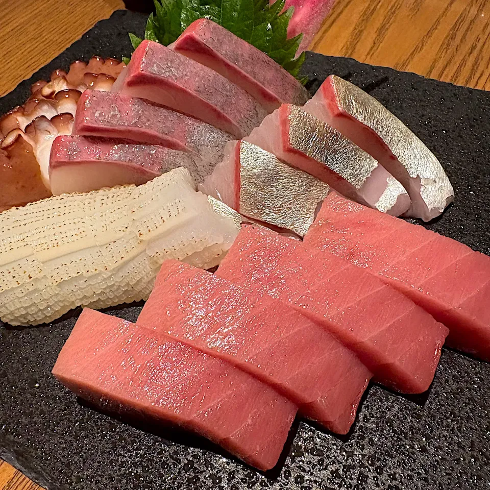 刺身盛り合わせ|藤原 秀典さん