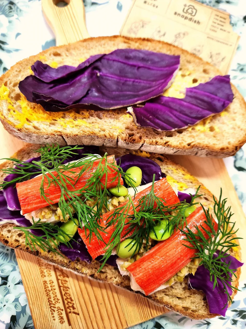 🔷金曜日のキャベツサンド🥪🔷|@きなこさん