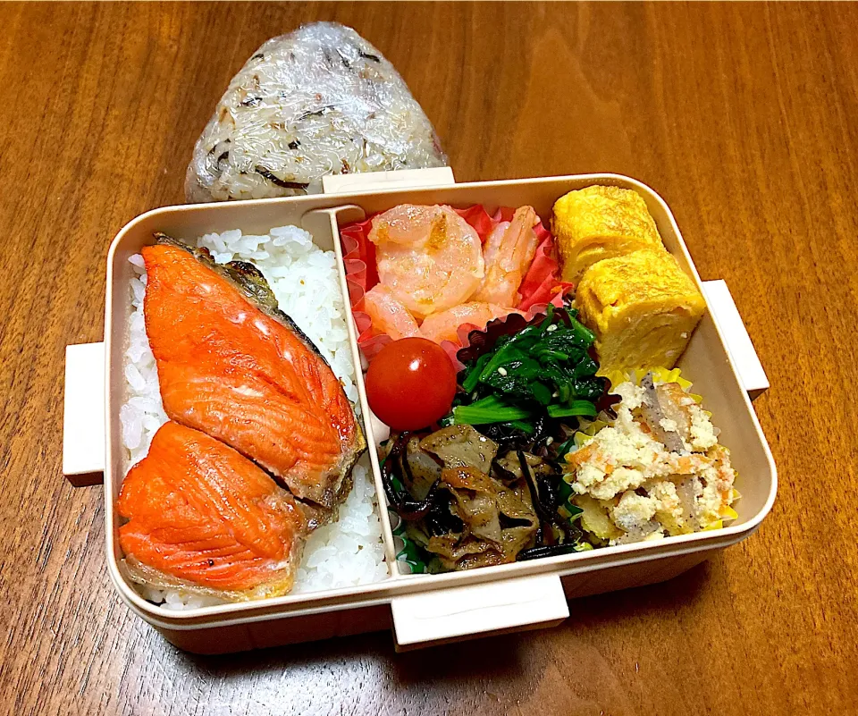 11月21日お弁当＆朝練おにぎり|Meimamaさん