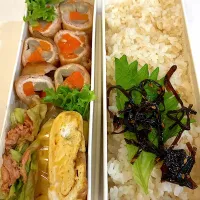 根菜の豚肉巻き弁当|リラさん