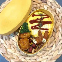オムライス弁当♡|fuuum(*☻-☻*)さん