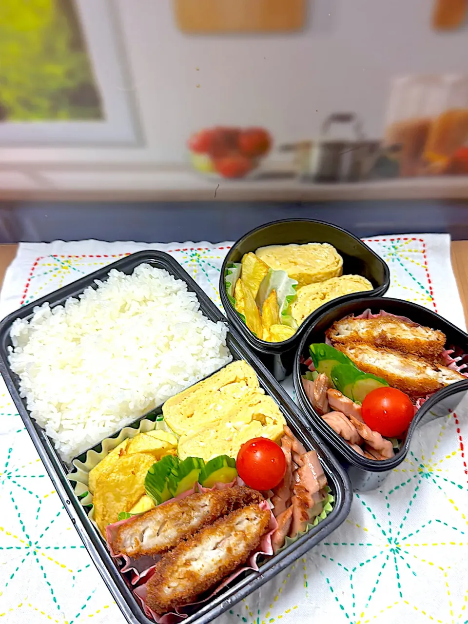 白身フライ弁当|アッキーさん