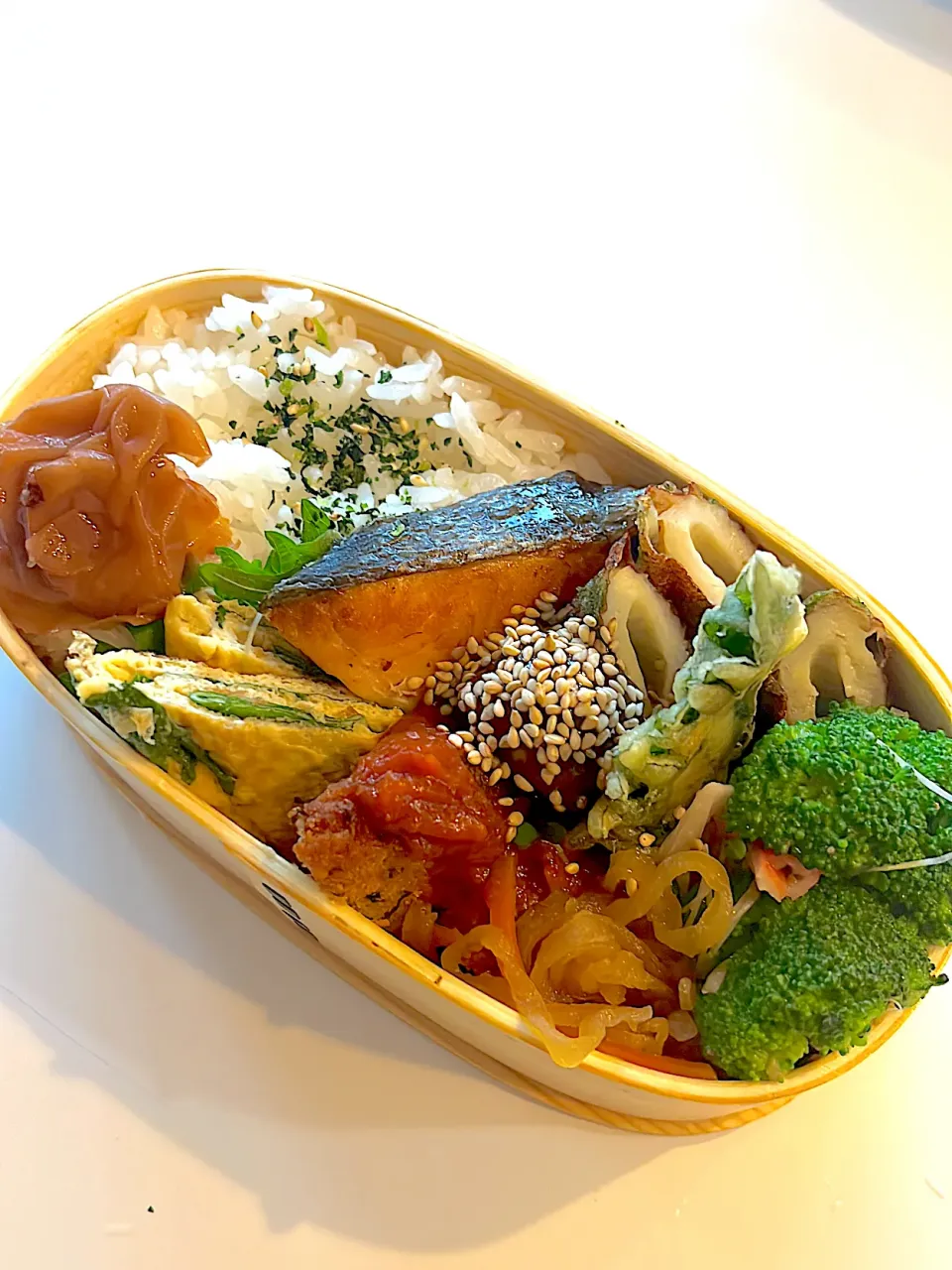 2025/11/21 今週ラスト！大葉多め弁当🍱|おもち女王さん